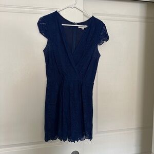 Royal Blue Shorts Jumper
